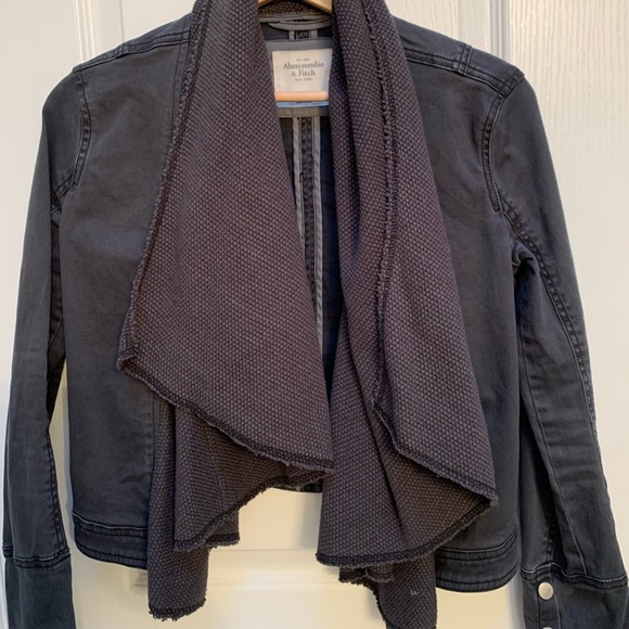ABERCROMBIE & FITCH | Open Denim Jacket - Picture 3 of 7